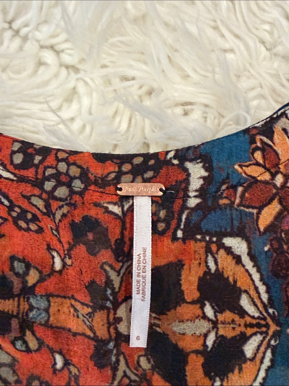Free People ‘Wear it Out’ tiered ruffle maxi dress boho side zip 6 - Picture 10 of 15